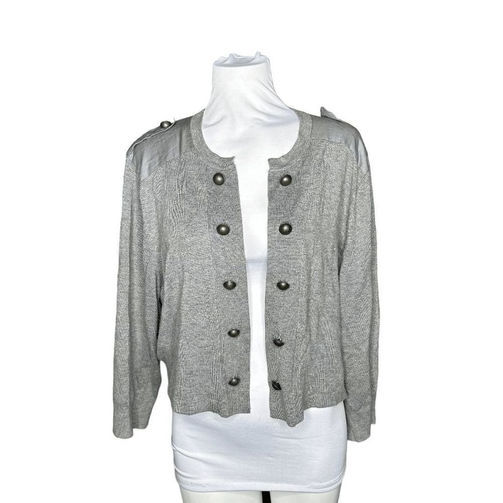 Torrid military shrug size 4 grey 4x